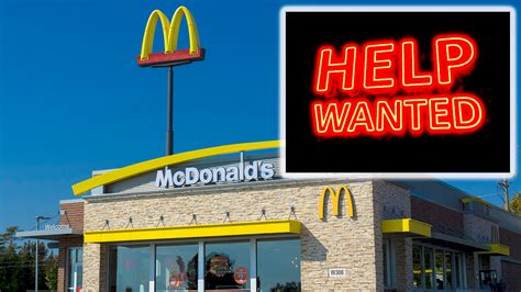 mcdonald's hire age|mcdonald's food city 15 age.